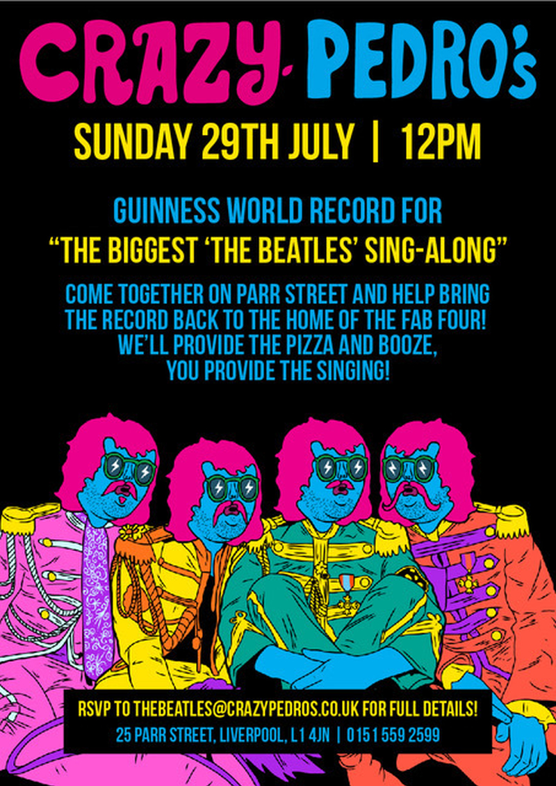 Cp Beatles Posters E Mail Invite