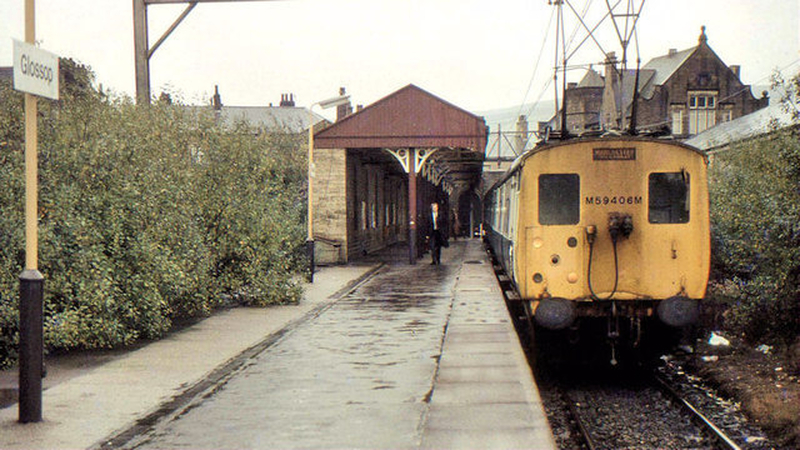 Manchester 1980S Glossop Station 1983