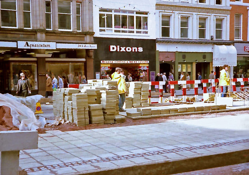 Manchester 1980S St Anns Square 1984